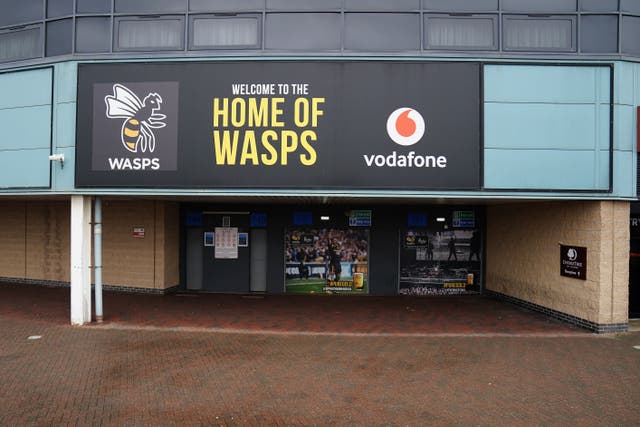 Wasps look set to be in the hands of administrators within days (David Davies/PA)