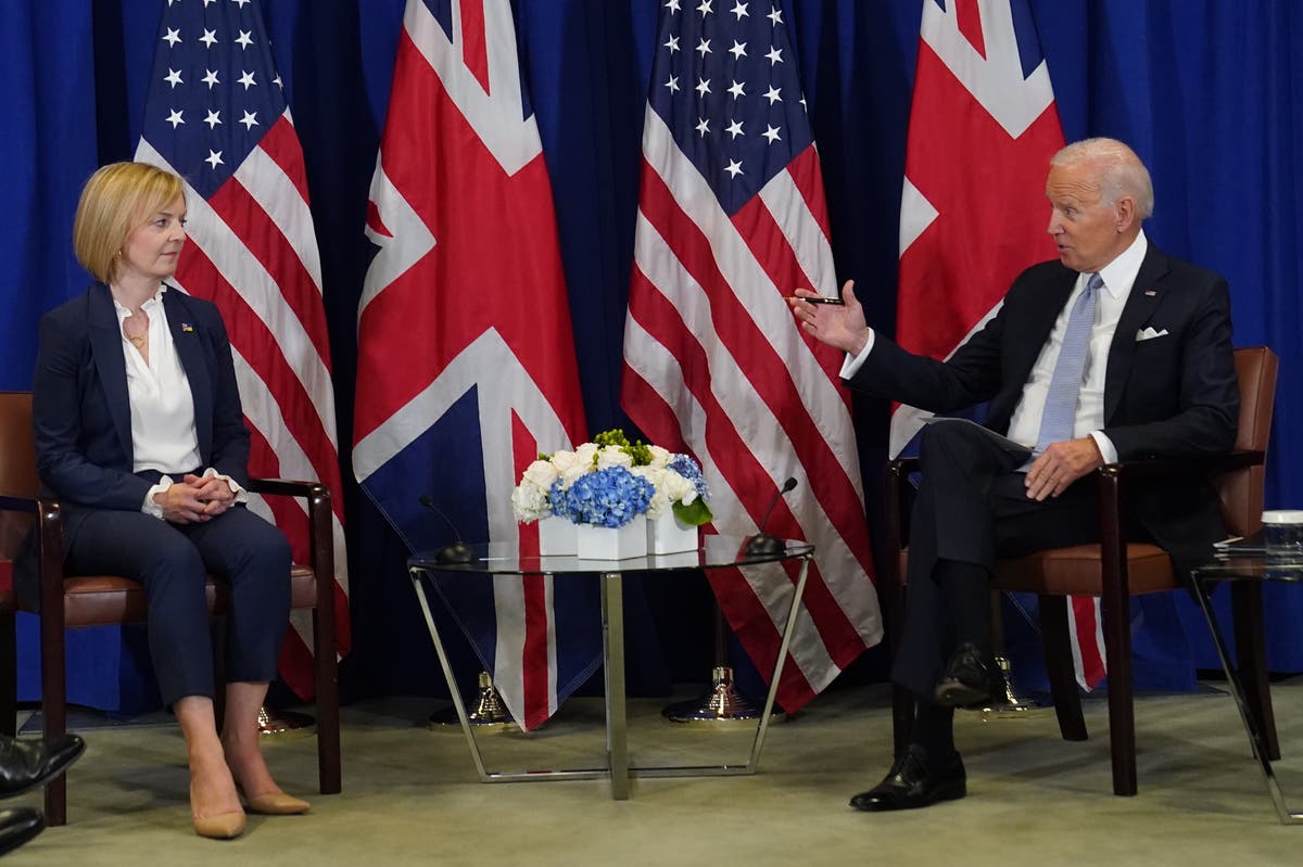 Biden says US and UK still ‘strong allies and enduring friends’ as he responds to Liz Truss resignation