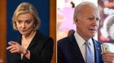 Joe Biden calls Liz Truss's mini-Budget 'a mistake'