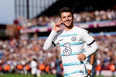 Chelsea see off spirited Aston Villa as Mason Mount bags brace and Kepa shines in goal