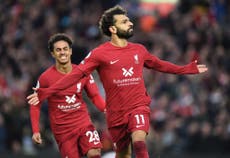 Mohamed Salah fires Liverpool to victory over Man City as Jurgen Klopp sent-off in tempestuous encounter