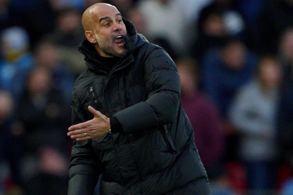 Pep Guardiola claims coins thrown at him during Man City&rsquo;s defeat at Liverpool