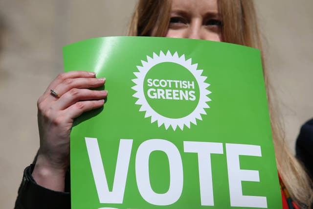 The Scottish Green Party held its conference in Dundee (Andrew Milligan/PA)