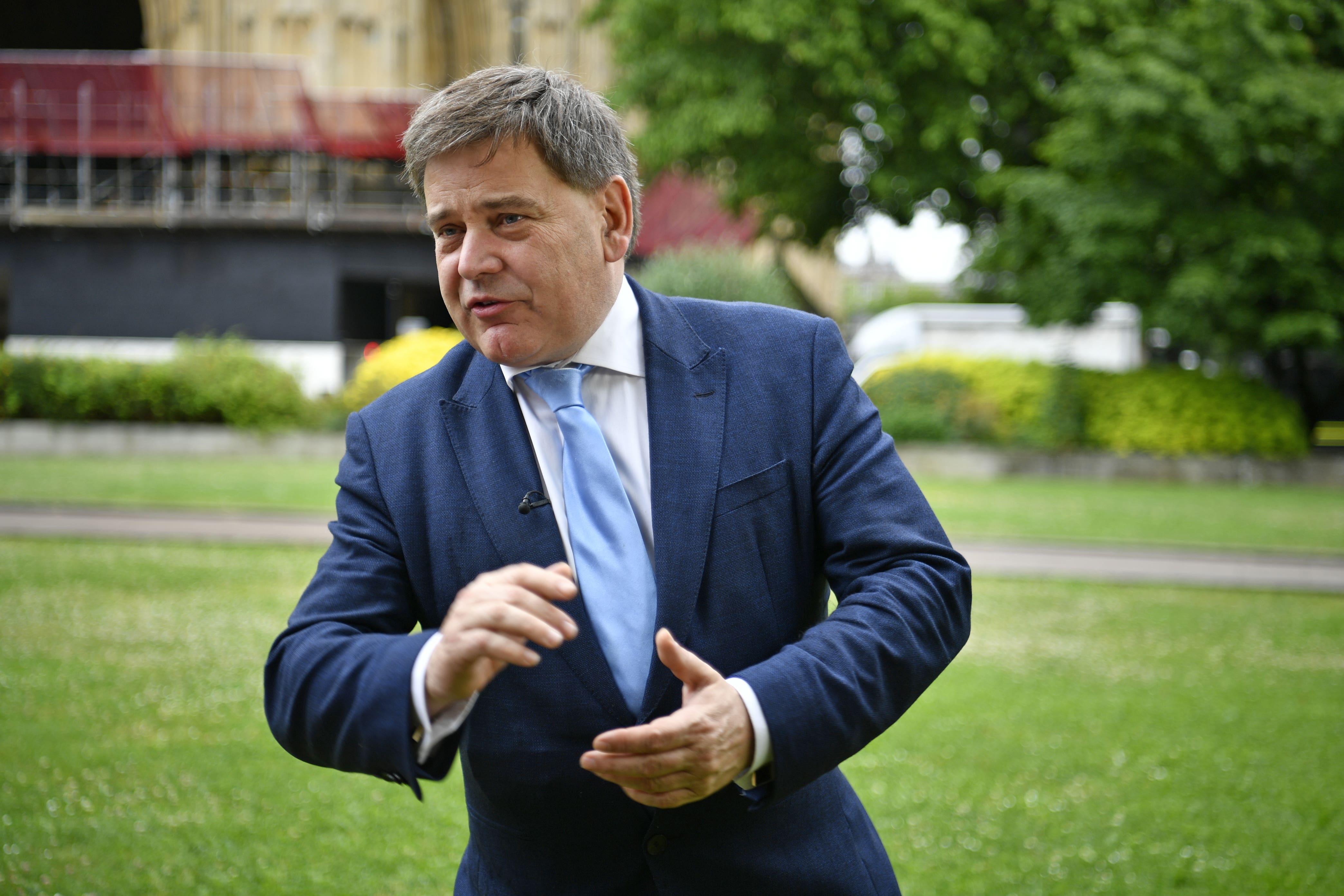 Andrew Bridgen hit out at Liz Truss’s leadership on Sunday