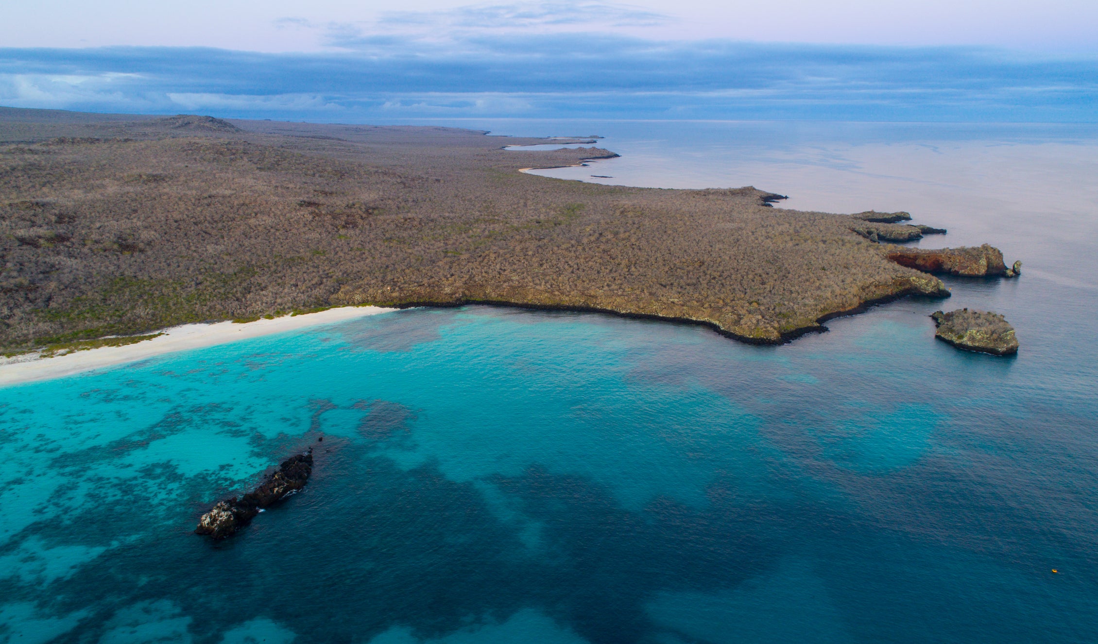 The attack took place off the Galapagos Islands