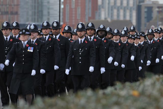 <p>The new head of the Metropolitan Police has said hundreds of officers in the force should be sacked if they are guilty of misconduct (Nick Ansell/PA)</p>