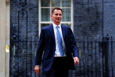 Jeremy Hunt news – live: Chancellor scraps ‘virtually all’ tax cuts in Truss Budget