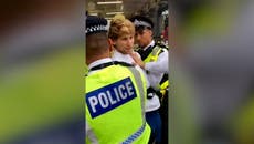 Filmmaker arrested at Just Stop Oil protest in Shoreditch