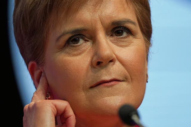 Nicola Sturgeon said she had faced demands to match the tax cuts (Andrew Milligan/PA)