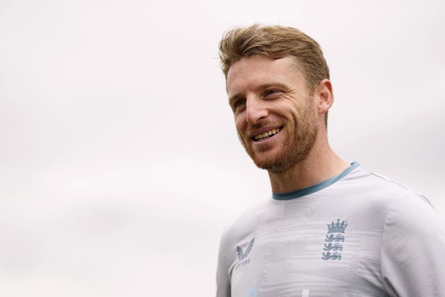 Jos Buttler saw England beat Pakistan in an understated T20 World Cup warm-up match in Brisbane (PA)