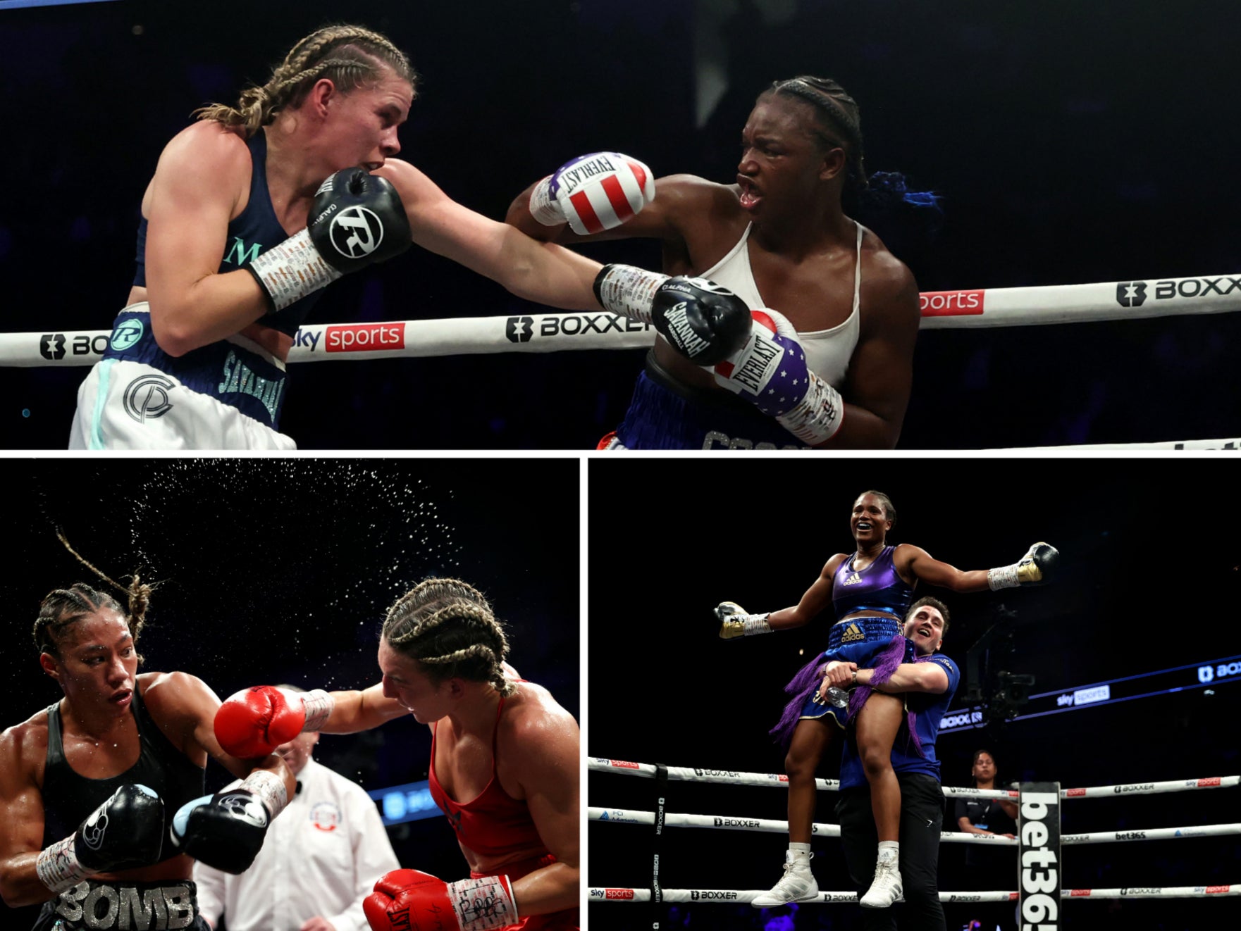 Shields vs Marshall topped an all-female card with support from Mayer vs Baumgardner and Caroline Dubois