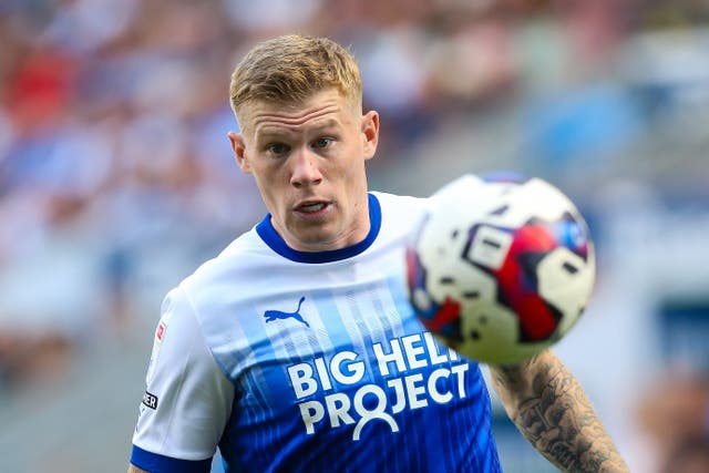 Wigan’s James McClean hit out after being targeted at Sunderland (Barrington Coombs/PA)