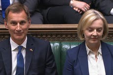 Liz Truss news - live: PM apologises for ‘mistakes’ made after Hunt rips up economic plan