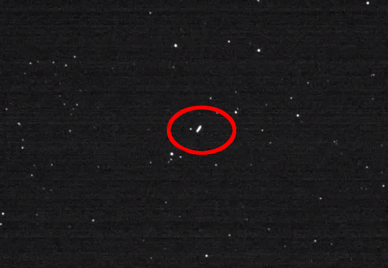 Nasa’s Lucy spacecraft spotted streaking across the western US during its close pass gravity assist flyby of Earth on 16 October, 2022