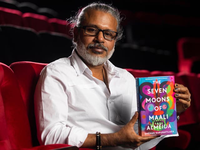 <p>Booker Prize winner Shehan Karunatilaka </p>