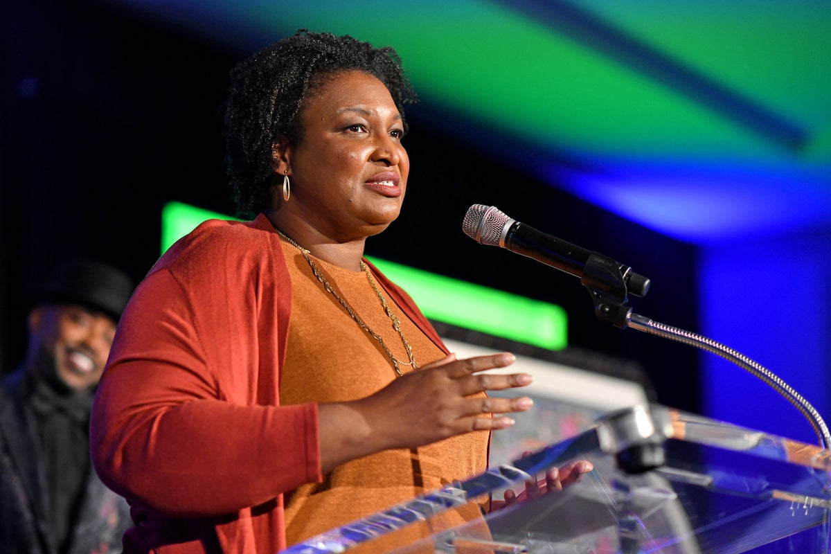 Stacey Abrams deflects when asked if she will accept the election results