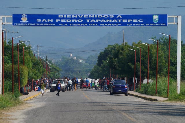 Campamento Migrante México Venezuela