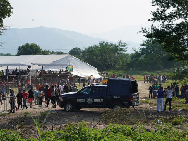 <p>Campamento Migrante México Venezuela</p>