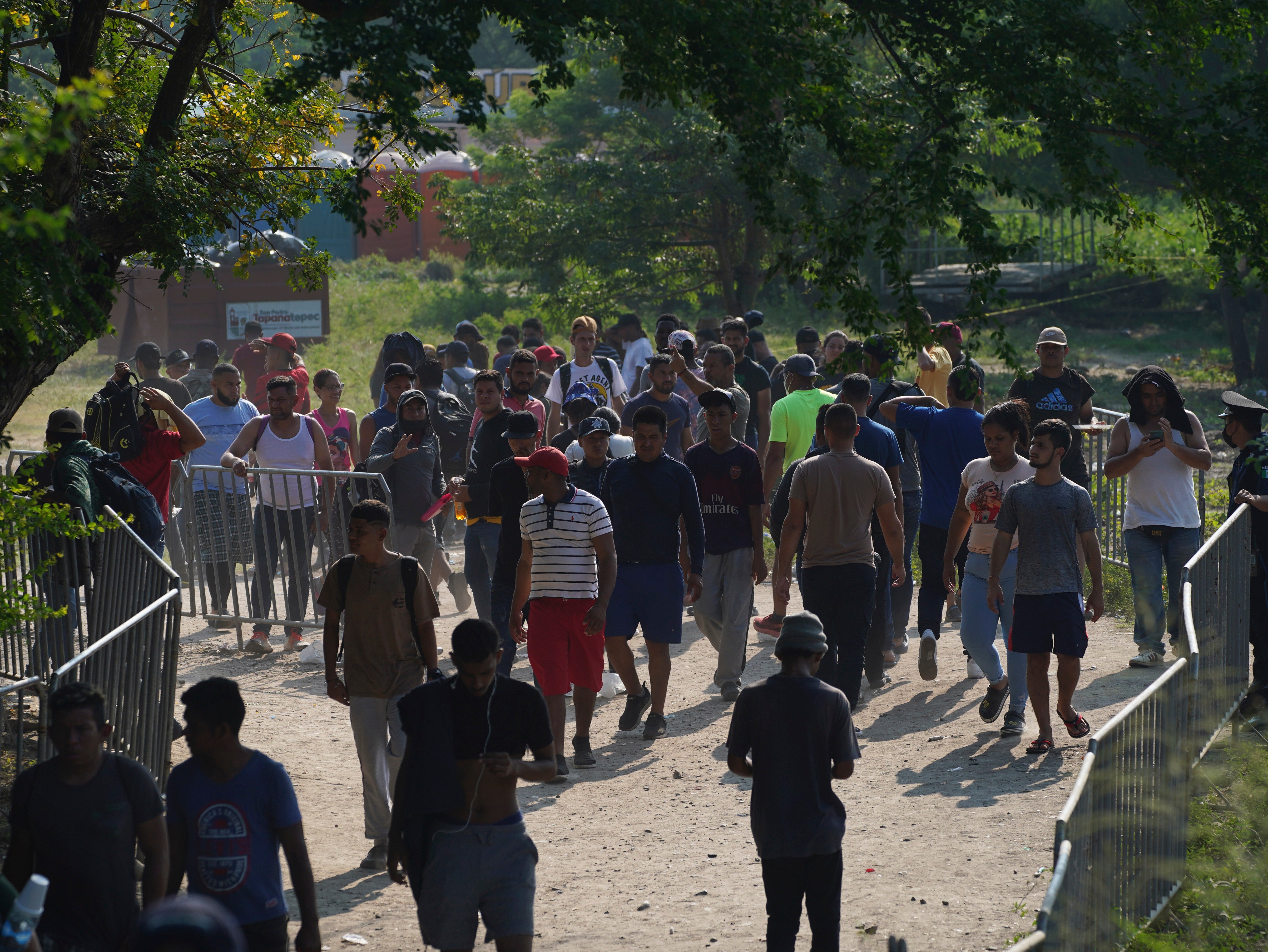 <p>Campamento Migrante México Venezuela</p>