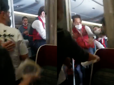 Turkish Airlines flight diverted after passenger ‘bites attendant’s finger’ in fight