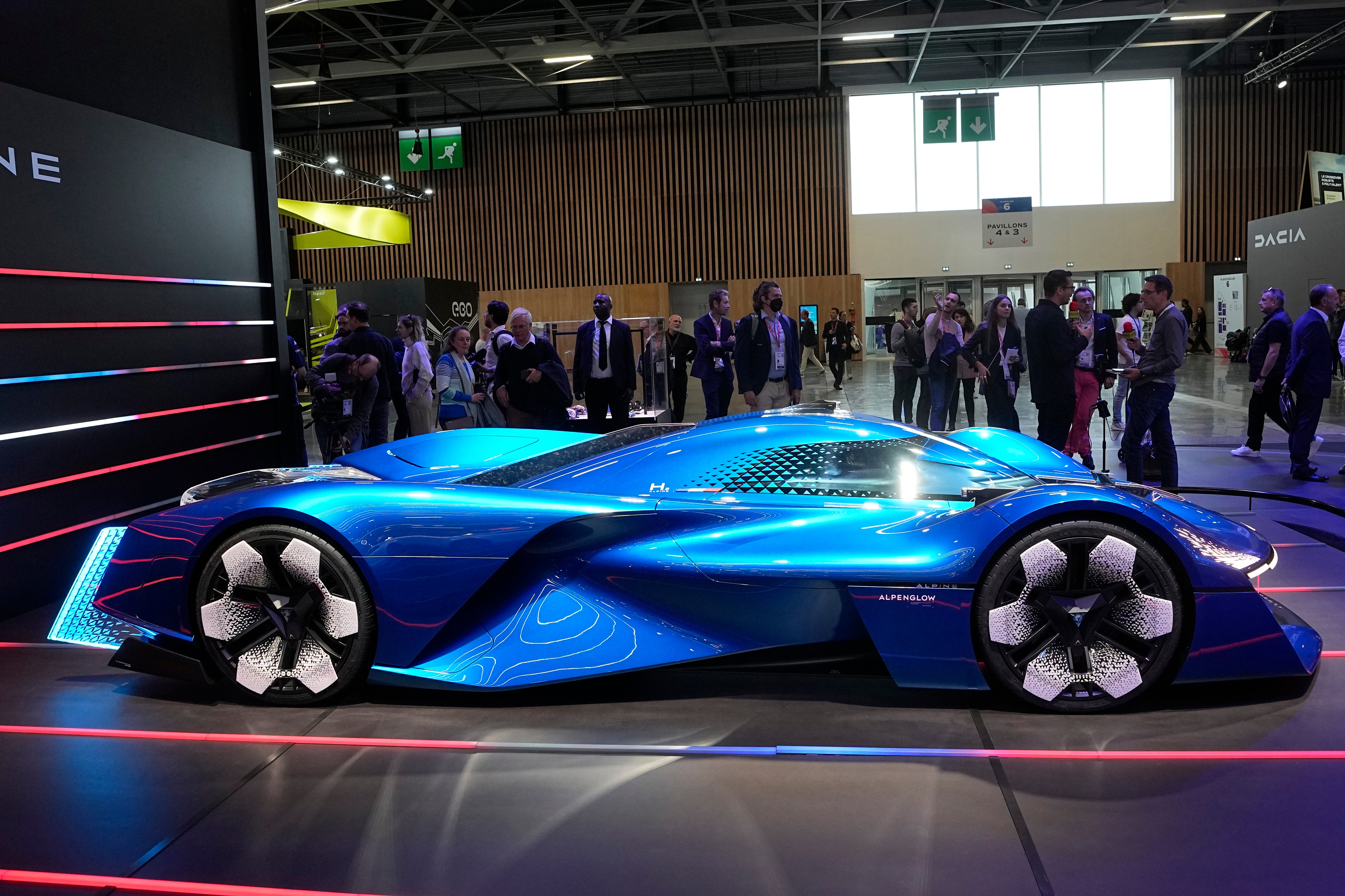 Europe Automakers Paris Show