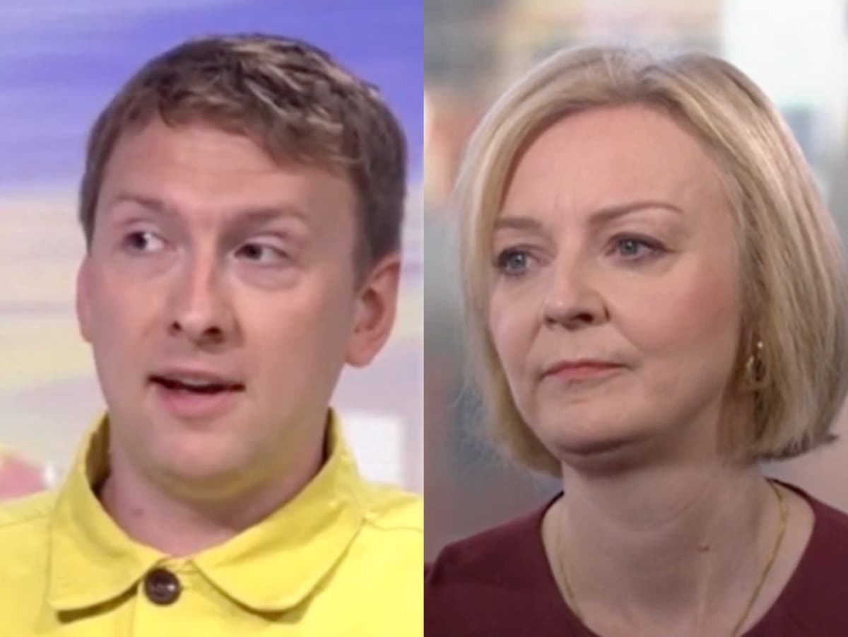 Joe Lycett unveils framed front page after &lsquo;mocking&rsquo; Liz Truss on BBC politics show