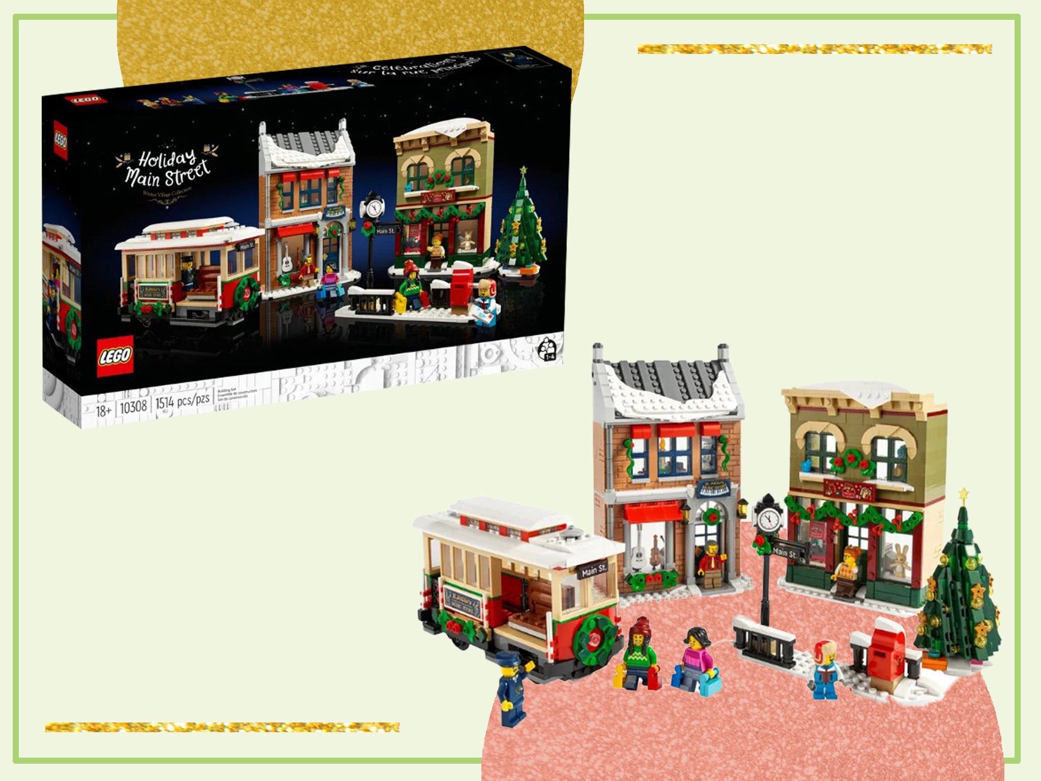 LEGO® Star Wars™ Minifigure The Mandalorian™ and Grogu™ Ornaments | Indigo
