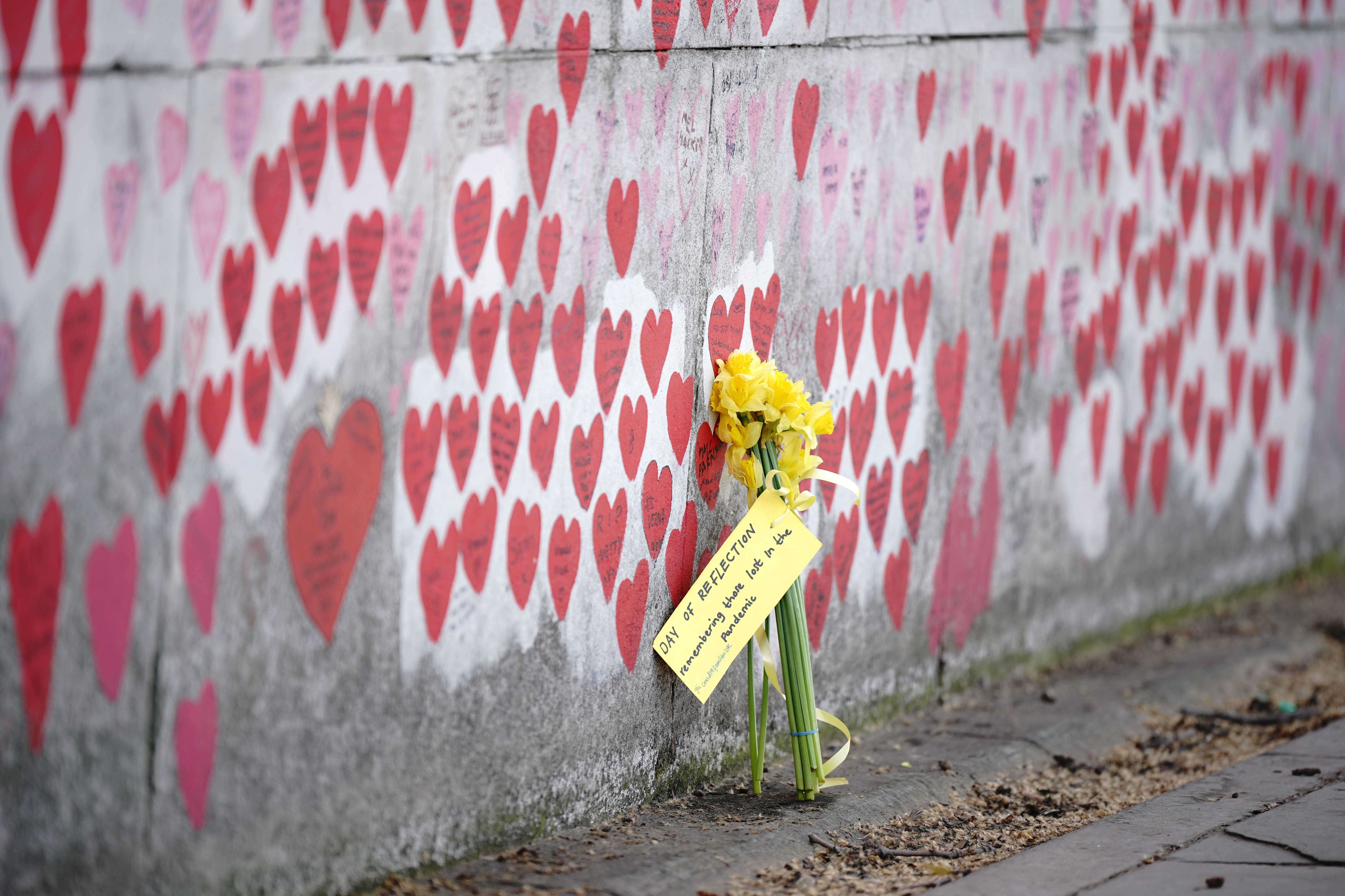 The number of Covid-19 deaths registered in England and Wales is rising again, new figures suggest (Yui Mok/PA)