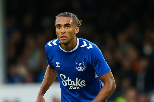 Everton striker Dominic Calvert-Lewin’s World Cup hopes hang in the balance due to his lack of game time (Barrington Coombs/PA)