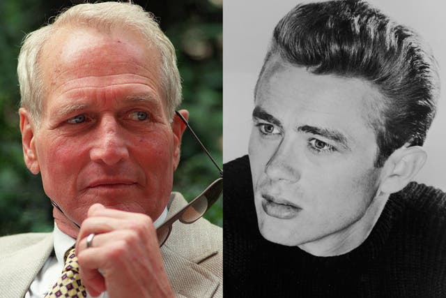 <p>Paul Newman and James Dean</p>