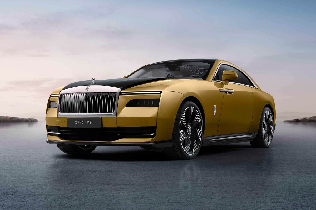 Rolls-Royce unveils first pure electric car Spectre