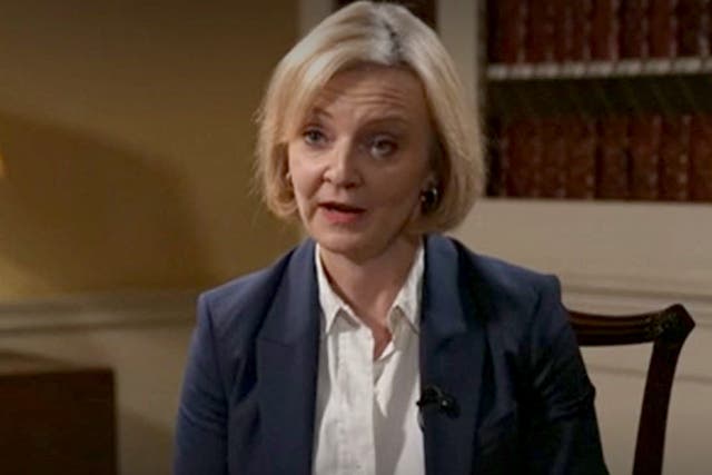<p>Obviously, this is the last thing Liz Truss should do, because she is extremely bad at it</p>