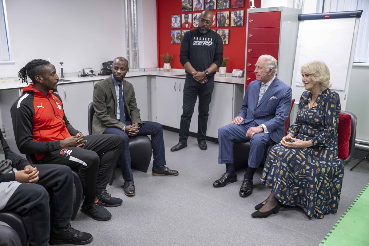 Leyton Orient player praises King and Queen Consort for visiting youth centre