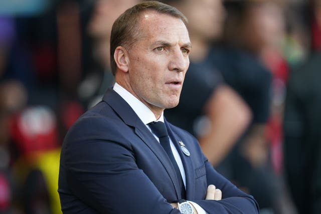 Brendan Rodgers is facing a backlash from fans (Adam Davy/PA)
