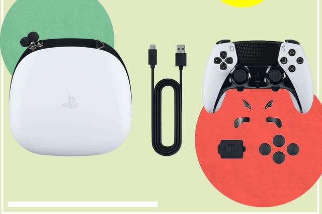 <p>The controller comes with a carry case and plenty of customisable accessories </p>