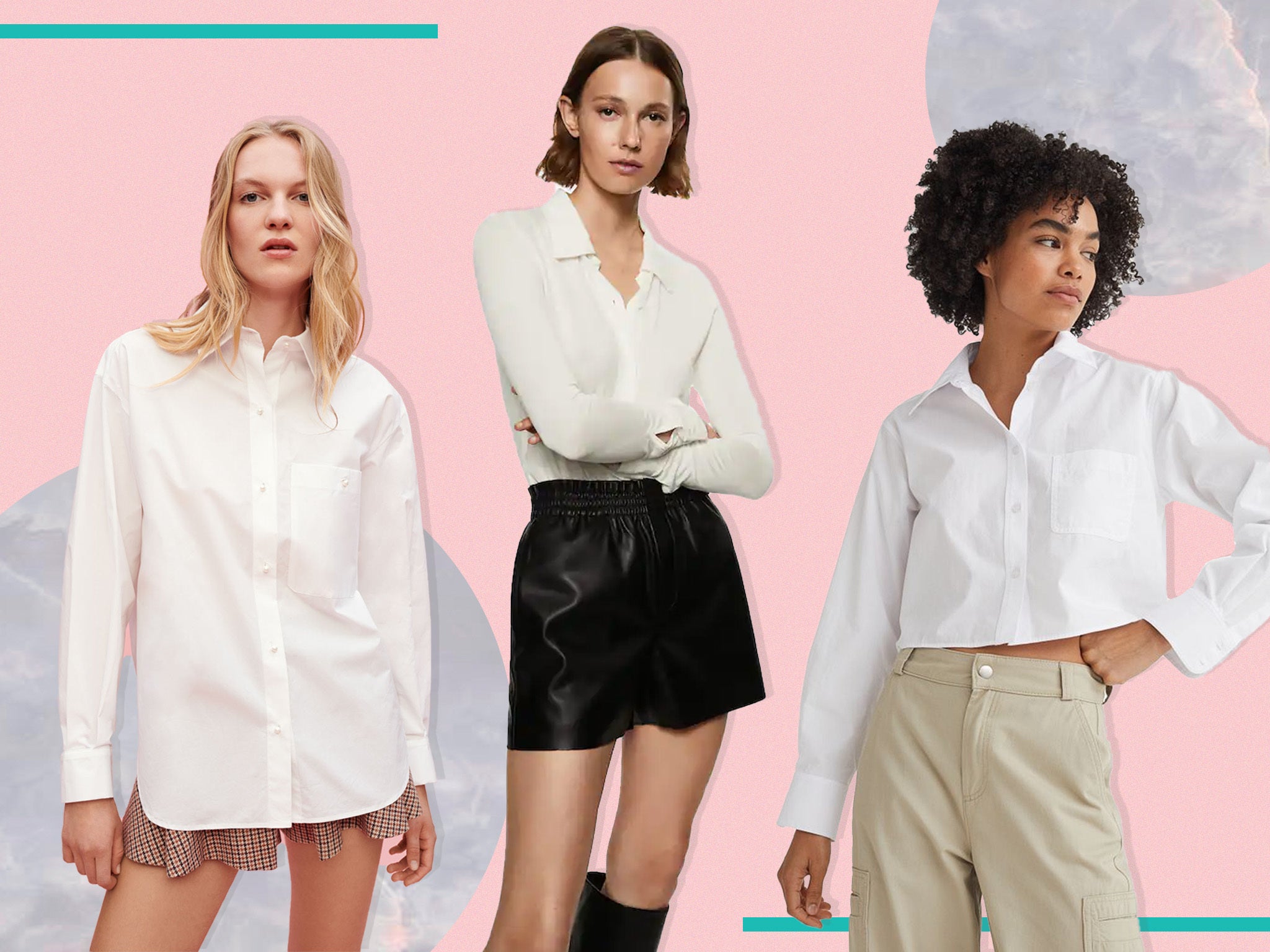 Best women's white shirt 2022: Oversized, linen, feathered and