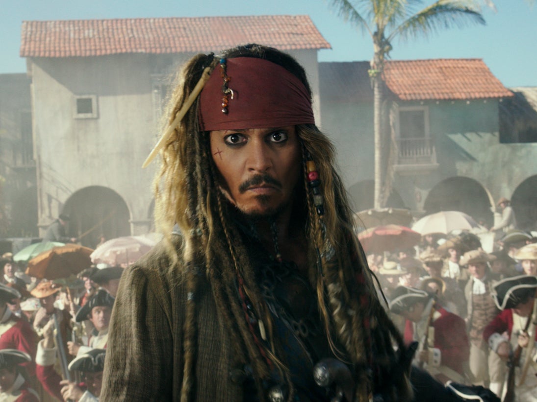 Johnny Depp in ‘Pirates of the Caribbean: Salazar’s Revenge'