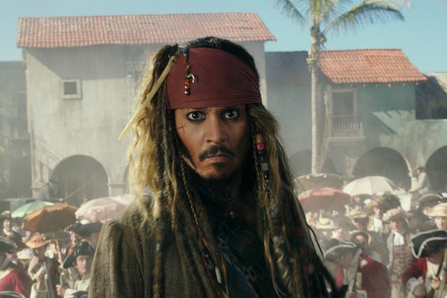 <p>Johnny Depp in ‘Pirates of the Caribbean: Salazar’s Revenge'</p>