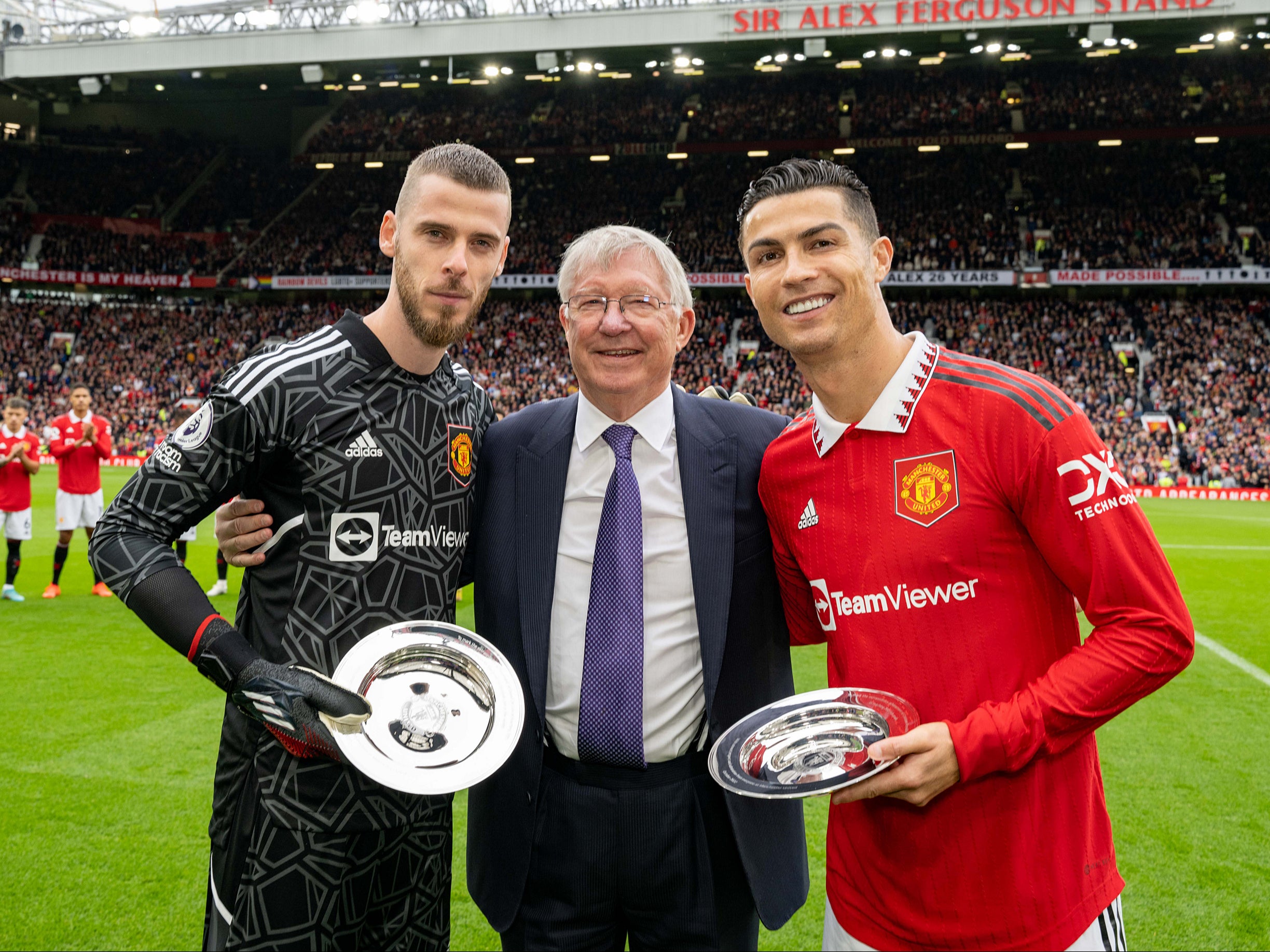 David de Gea and Cristiano Ronaldo are among those Manchester United players in the final year of their contracts