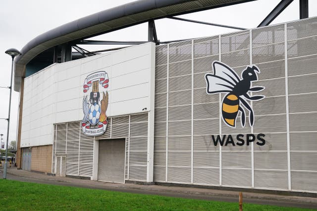 Wasps have been placed into administration (David Davies/PA)