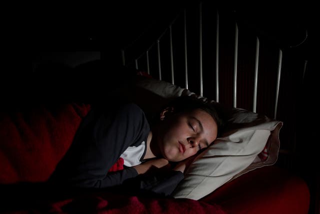 The researchers involved in the study recommend getting between seven and eight hours of sleep every night (Peter Byrne/PA)