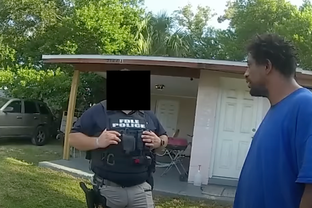 <p>Police bodycam footage reveals scenes of the arrests of Florida residents charged with voter fraud under Governor Ron DeSantis’s administration.</p>