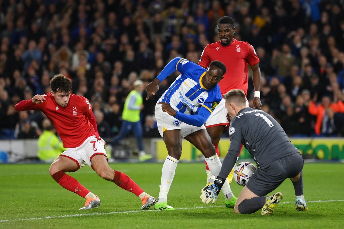 Blunt Brighton fail to fire again despite dominating stalemate with Nottingham Forest