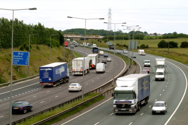 A motorway services in West Yorkshire has been ranked the worst in Britain (Bill Wymar/Alamy/PA)