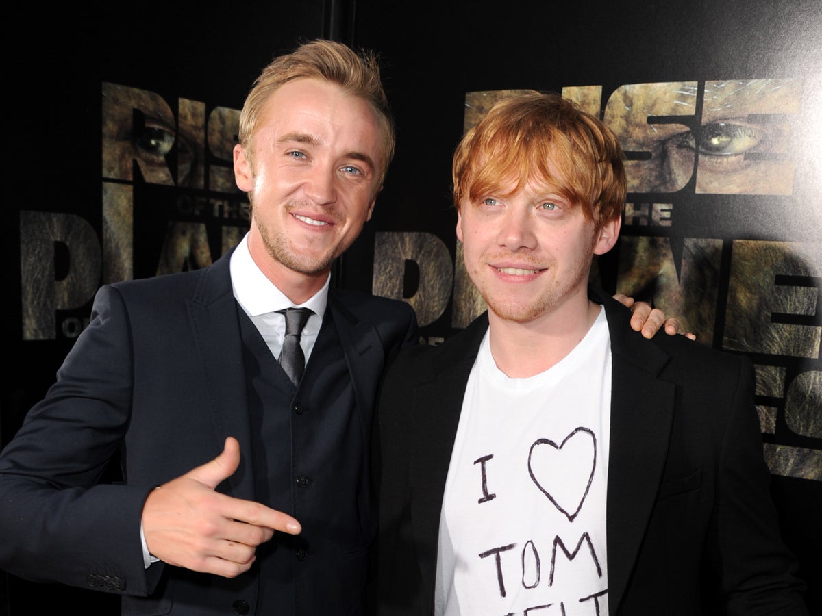 Tom Felton reveals Rupert Grint was ‘fined’ £2,500 for giggling during Harry Potter scenes