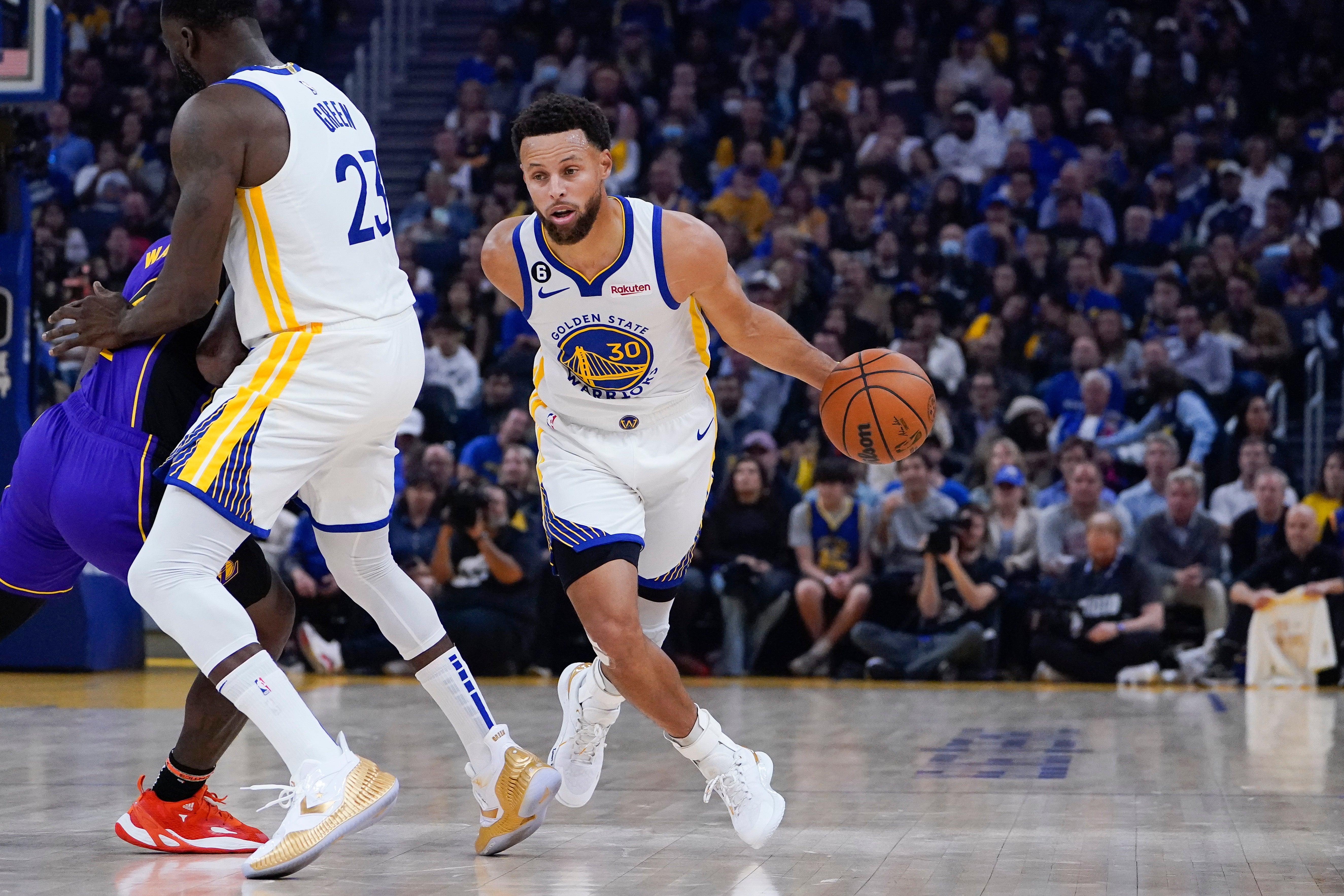 Lakers Warriors Basketball