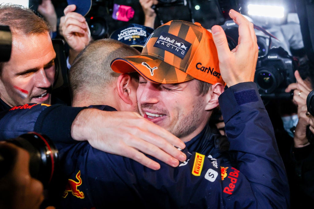 Verstappen has won his second world title this season