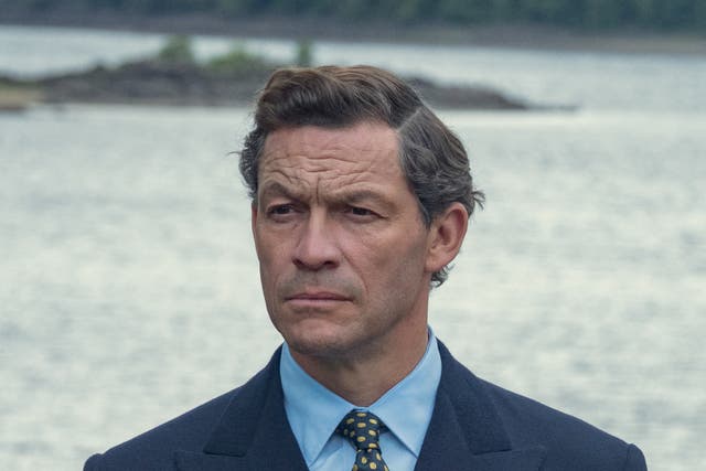 <p>Dominic West as Charles in ‘The Crown'</p>
