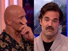 Dwayne Johnson tears up on The One Show as Rob Delaney recalls message he sent after two-year-old son’s death