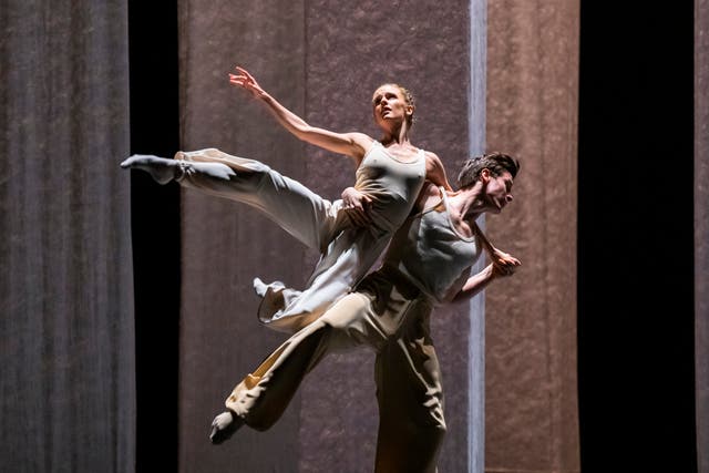 <p>Madison Bailey and Calvin Richardson in ‘Light Of Passage'</p>